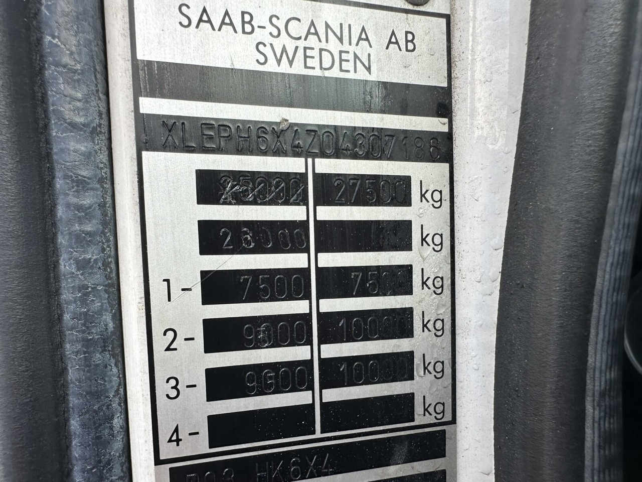 Scania P93 HK 250 6x4L P93 HK 250 6x4L, Abrollkipper - Hook lift truck: picture 3 Scania P93 HK 250 6x4L P93 HK 250 6x4L, Abrollkipper - Hook lift truck: picture 3