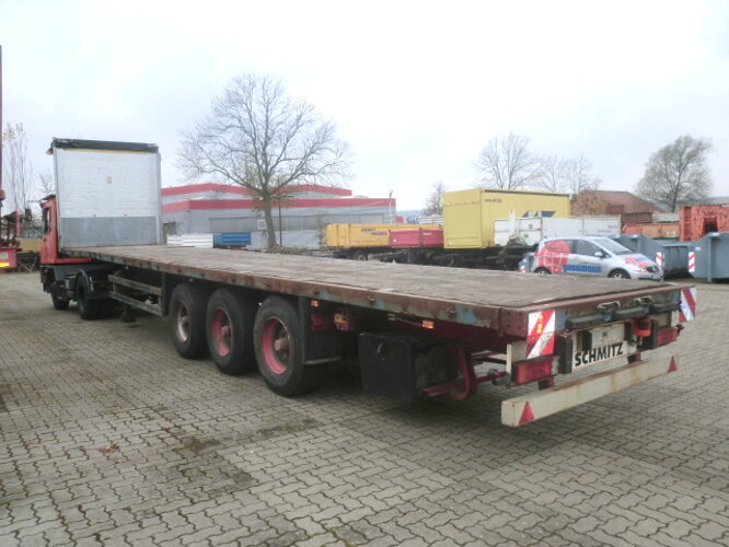 Schmitz Cargobull S 01 - Dropside/ Flatbed semi-trailer: picture 3 Schmitz Cargobull S 01 - Dropside/ Flatbed semi-trailer: picture 3