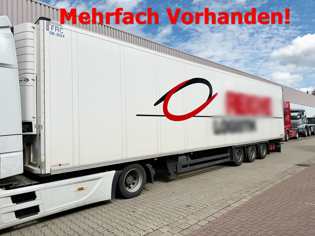 Schmitz Cargobull SKO 24/L-13.4 FP 45 Cool SKO 24/L-13.4 FP 45 Cool, Mega, Carrier, Liftachse, Doppelstock ca. 92m³ - Refrigerator semi-trailer: picture 1 Schmitz Cargobull SKO 24/L-13.4 FP 45 Cool SKO 24/L-13.4 FP 45 Cool, Mega, Carrier, Liftachse, Doppelstock ca. 92m³ - Refrigerator semi-trailer: picture 1