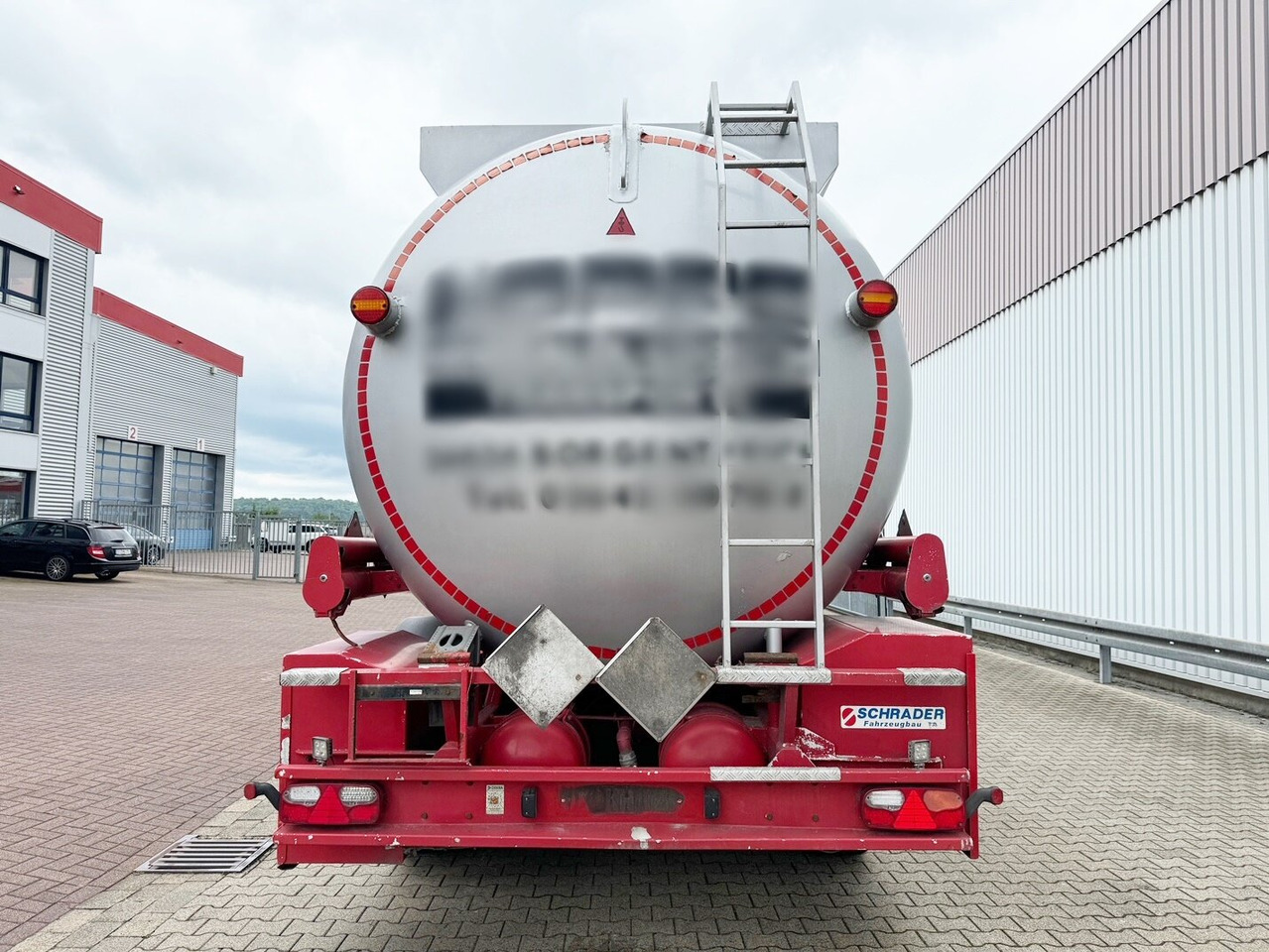 Tank semi-trailer Schrader Z-STA 24-42.7/4 Tankauflieger Z-STA 24-42.7/4, 4 Kammern, ca. 42700l, 2x Liftachse, Oben-/Untenbefüllung: picture 11