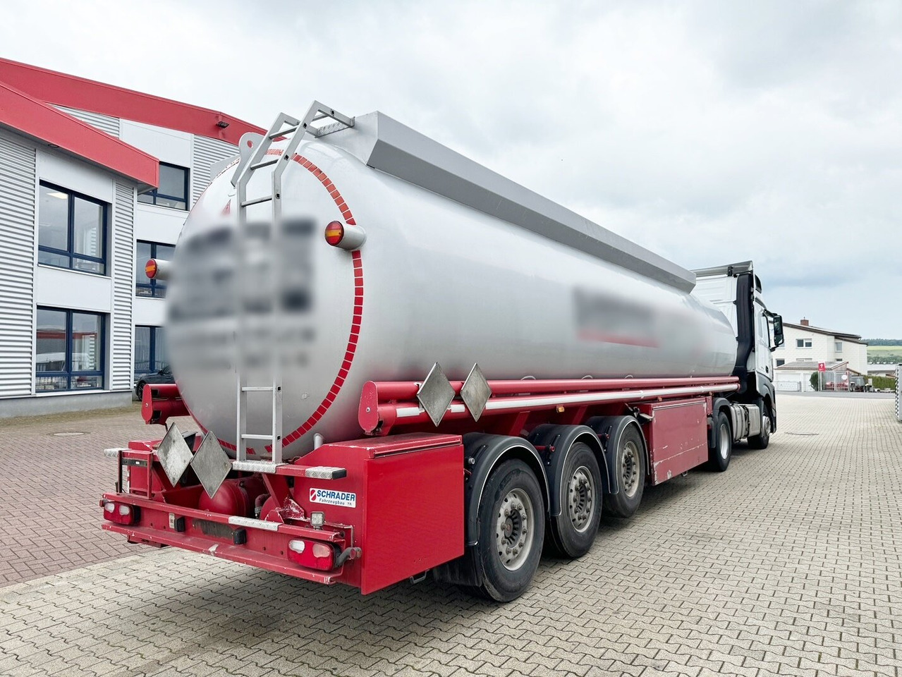 Tank semi-trailer Schrader Z-STA 24-42.7/4 Tankauflieger Z-STA 24-42.7/4, 4 Kammern, ca. 42700l, 2x Liftachse, Oben-/Untenbefüllung: picture 12