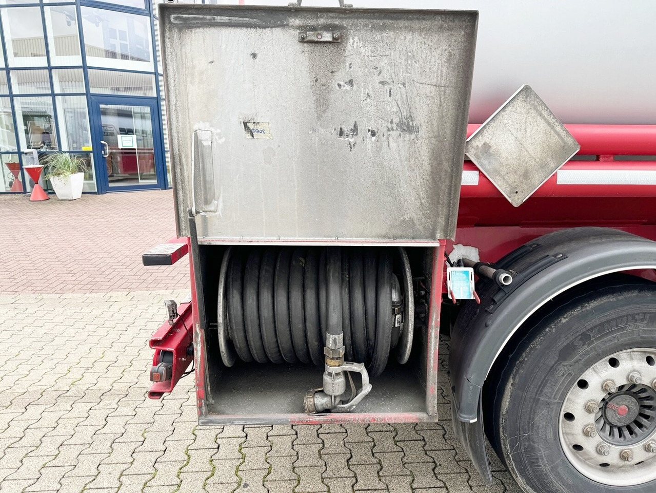 Tank semi-trailer Schrader Z-STA 24-42.7/4 Tankauflieger Z-STA 24-42.7/4, 4 Kammern, ca. 42700l, 2x Liftachse, Oben-/Untenbefüllung: picture 13