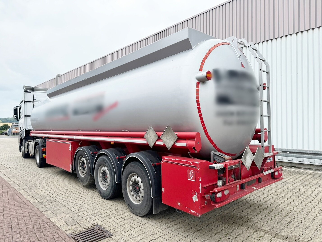 Tank semi-trailer Schrader Z-STA 24-42.7/4 Tankauflieger Z-STA 24-42.7/4, 4 Kammern, ca. 42700l, 2x Liftachse, Oben-/Untenbefüllung: picture 9