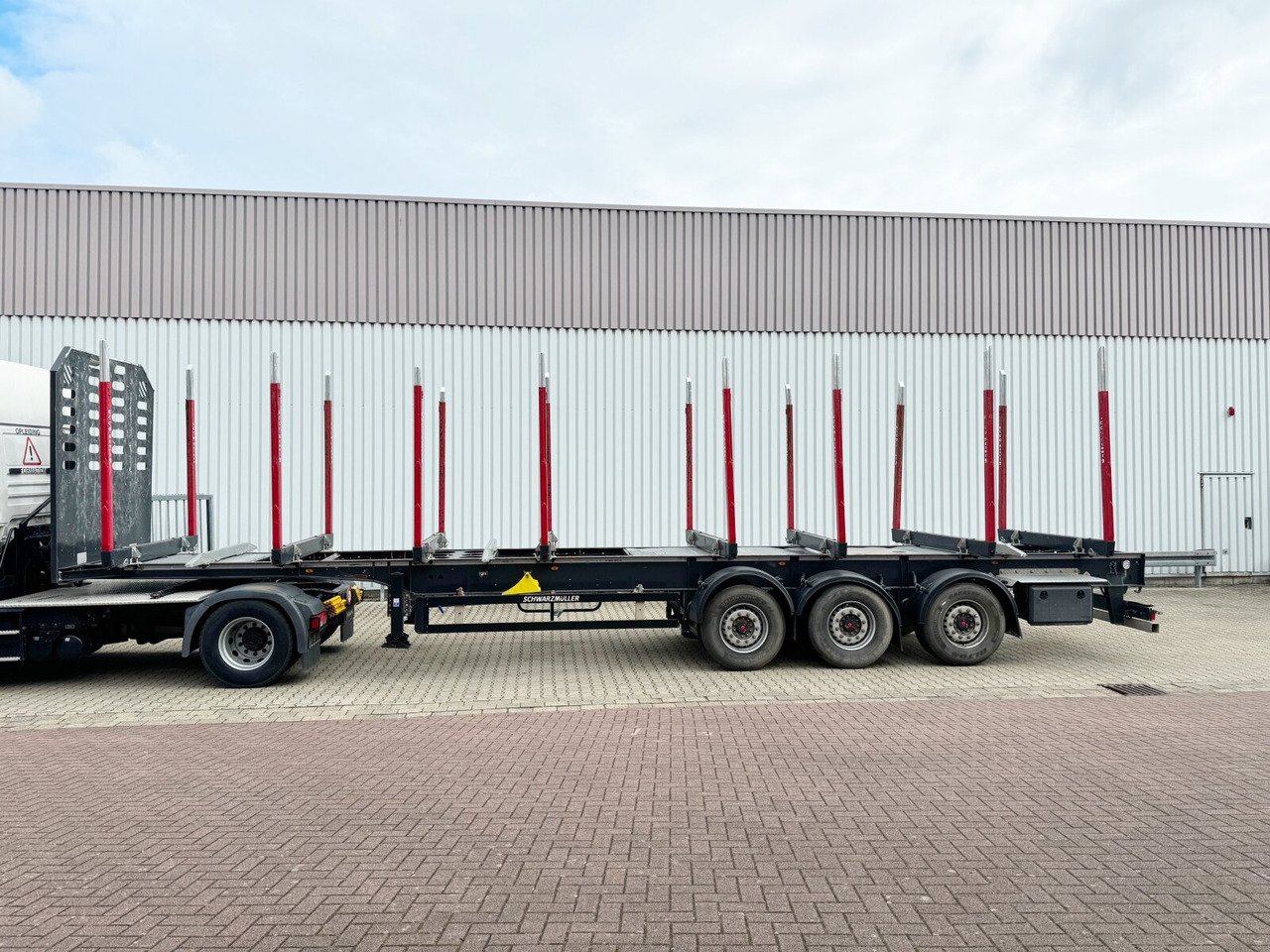 Schwarzmüller 3-Achs Holzauflieger 3-Achs Holzauflieger, Liftachse, MEHRFACH VORHANDEN! - Timber semi-trailer: picture 5 Schwarzmüller 3-Achs Holzauflieger 3-Achs Holzauflieger, Liftachse, MEHRFACH VORHANDEN! - Timber semi-trailer: picture 5
