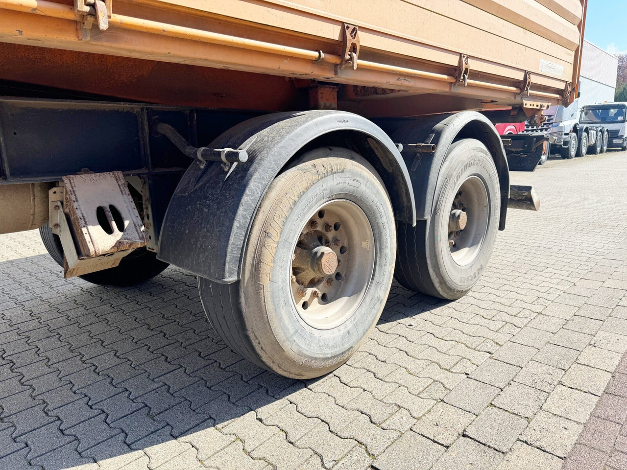 Tipper trailer Schwarzmüller TKA 18 TKA 18, Alu-Bordwände, ca. 11m³: picture 9