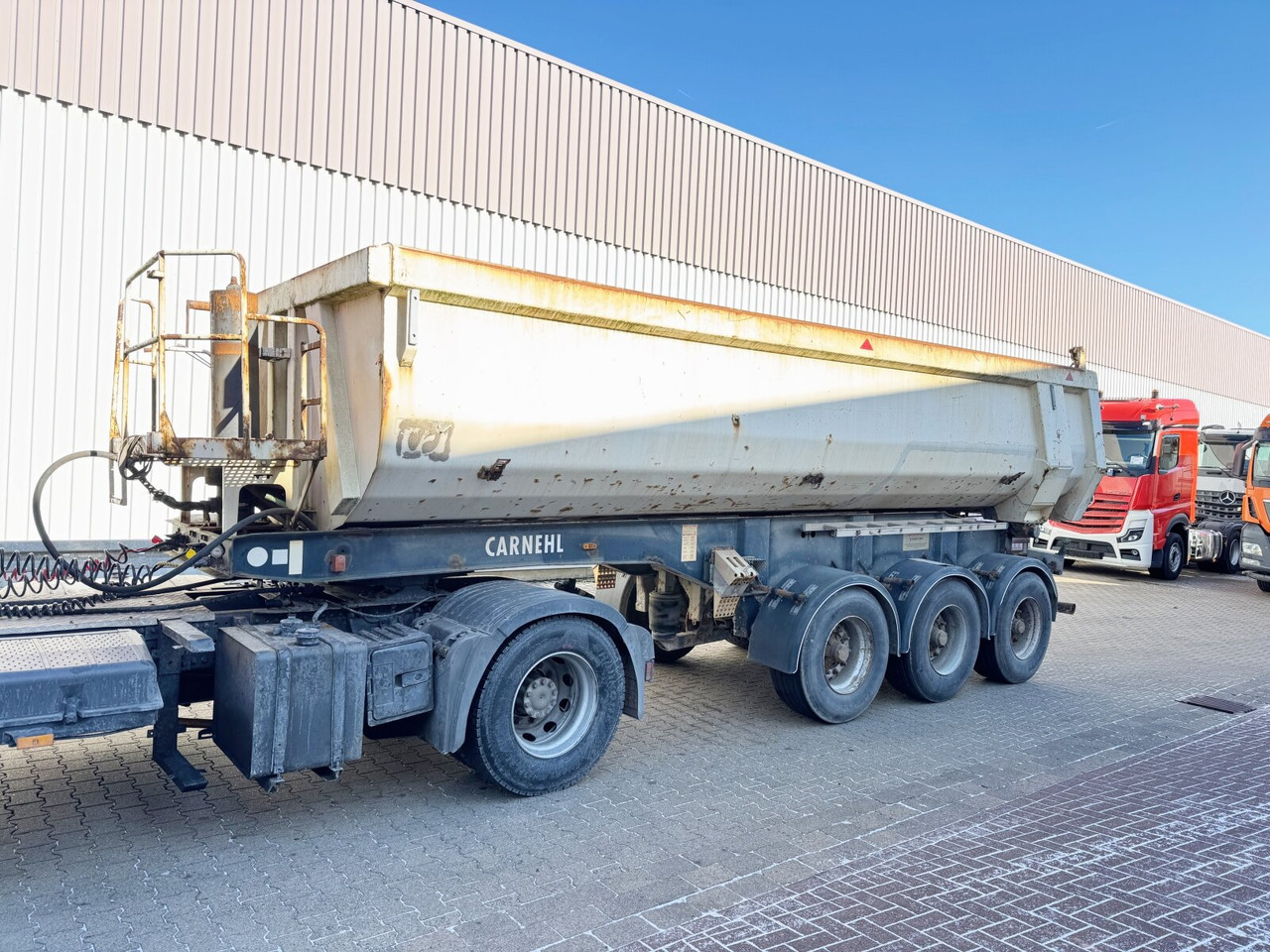 Carnehl CHKS/HH CHKS/HH, Liftachse, Stahlmulde ca. 24m³ - Semi-trailer: picture 4 Carnehl CHKS/HH CHKS/HH, Liftachse, Stahlmulde ca. 24m³ - Semi-trailer: picture 4