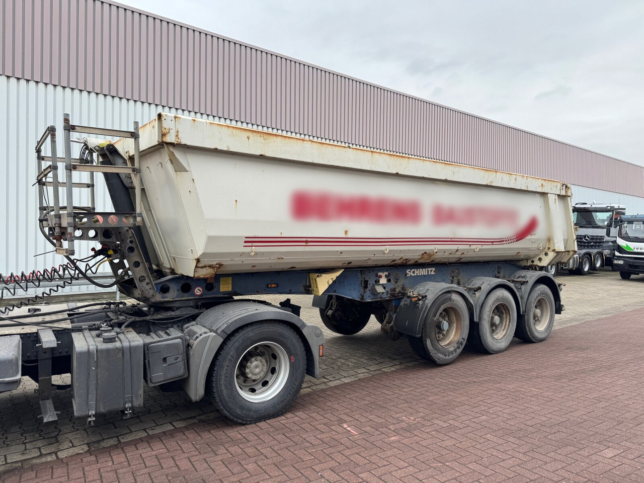 Schmitz Cargobull SKI 24 SL 7.2 SKI 24 SL 7.2, Stahlmulde ca. 24m³, Liftachse - Semi-trailer: picture 1 Schmitz Cargobull SKI 24 SL 7.2 SKI 24 SL 7.2, Stahlmulde ca. 24m³, Liftachse - Semi-trailer: picture 1