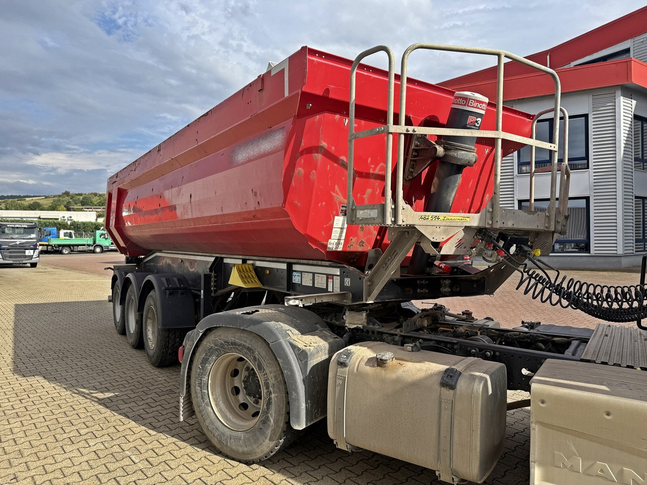 Semi-trailer Schwarzmüller K-Serie Kippauflieger, Hardoxmulde ca. 24/26m³, Liftachse K-Serie Kippauflieger, Hardoxmulde ca. 24/26m³, Liftachse: picture 9