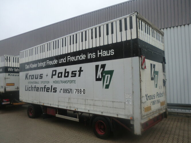 Sommer AC 160 TVL Sommer AC 160 TL, Möbelkofferanhänger, LBW, 55cbm - Closed box trailer: picture 3 Sommer AC 160 TVL Sommer AC 160 TL, Möbelkofferanhänger, LBW, 55cbm - Closed box trailer: picture 3