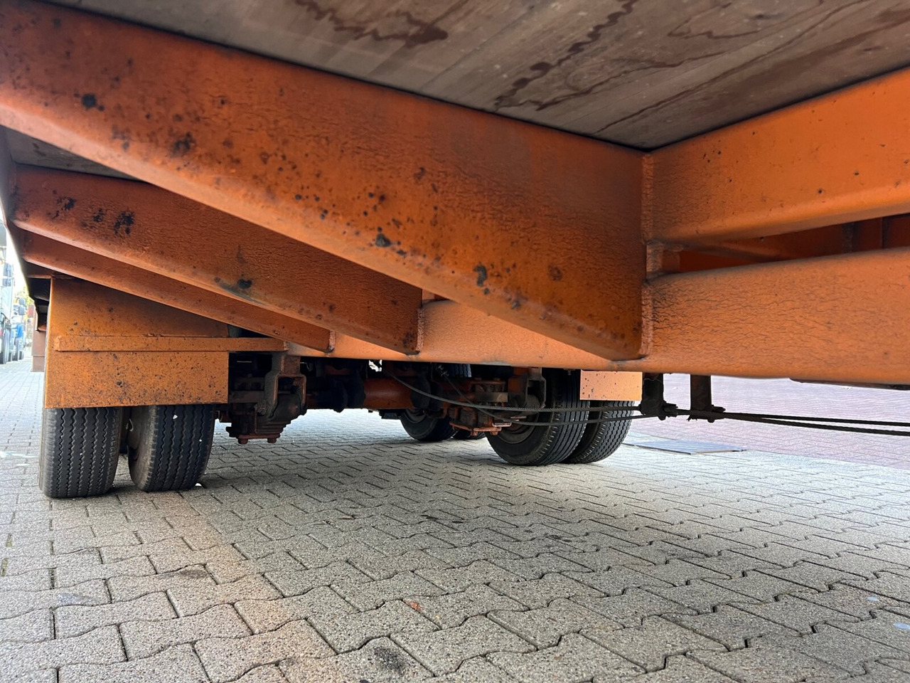 Tandem Tiefladeanhänger Tandem Tiefladeanhänger - Low loader trailer: picture 3 Tandem Tiefladeanhänger Tandem Tiefladeanhänger - Low loader trailer: picture 3