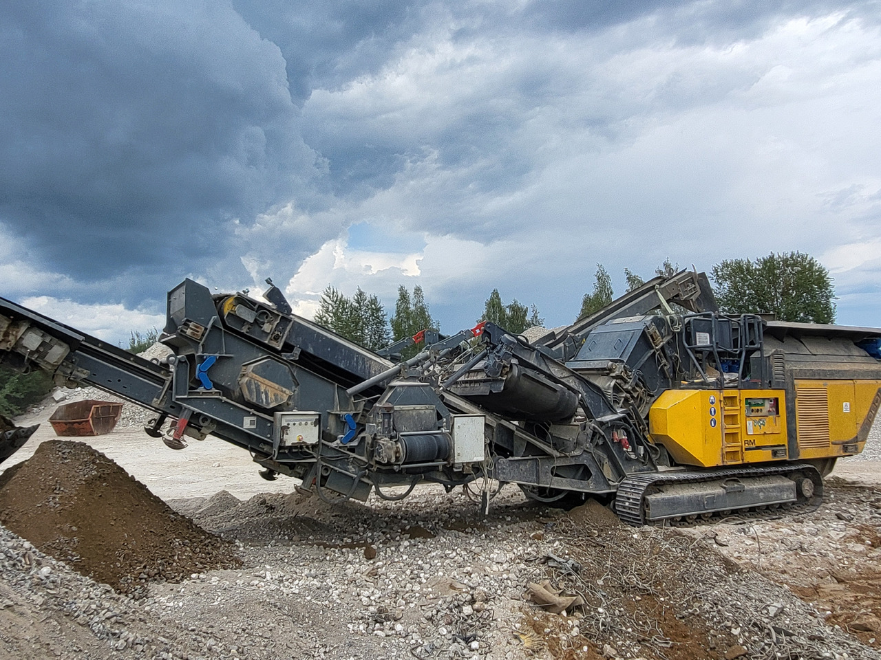 RUBBLE MASTER RM90GO! + MS95GO! - Mobile crusher: picture 5 RUBBLE MASTER RM90GO! + MS95GO! - Mobile crusher: picture 5