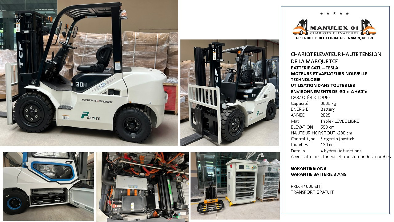 TCF SUPER MODEL POUR CONDITIONS EXTREMES - Electric forklift: picture 1 TCF SUPER MODEL POUR CONDITIONS EXTREMES - Electric forklift: picture 1