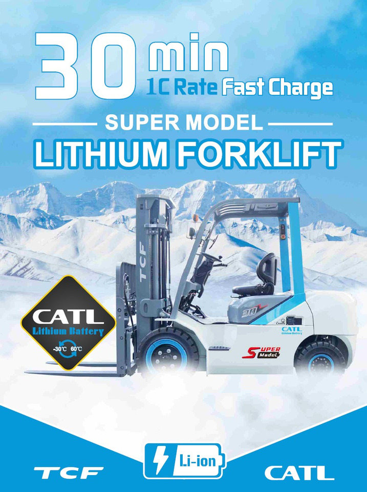 TCF SUPER MODEL POUR CONDITIONS EXTREMES - Electric forklift: picture 3 TCF SUPER MODEL POUR CONDITIONS EXTREMES - Electric forklift: picture 3