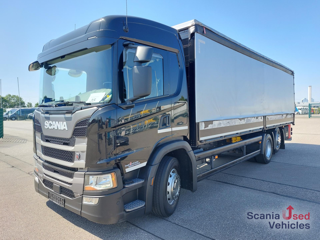 SCANIA G 410 B6x2*4NA Planen Boardwand Navi Lenk Liftachs - Curtainsider truck: picture 1 SCANIA G 410 B6x2*4NA Planen Boardwand Navi Lenk Liftachs - Curtainsider truck: picture 1