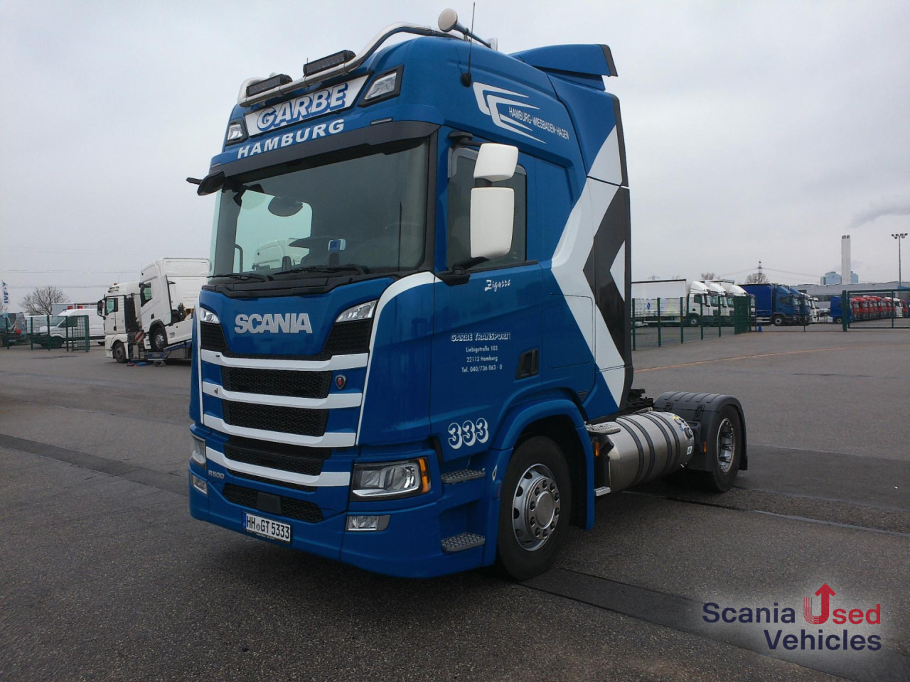 SCANIA R 410 A4x2LA LNG - Tractor unit: picture 1 SCANIA R 410 A4x2LA LNG - Tractor unit: picture 1