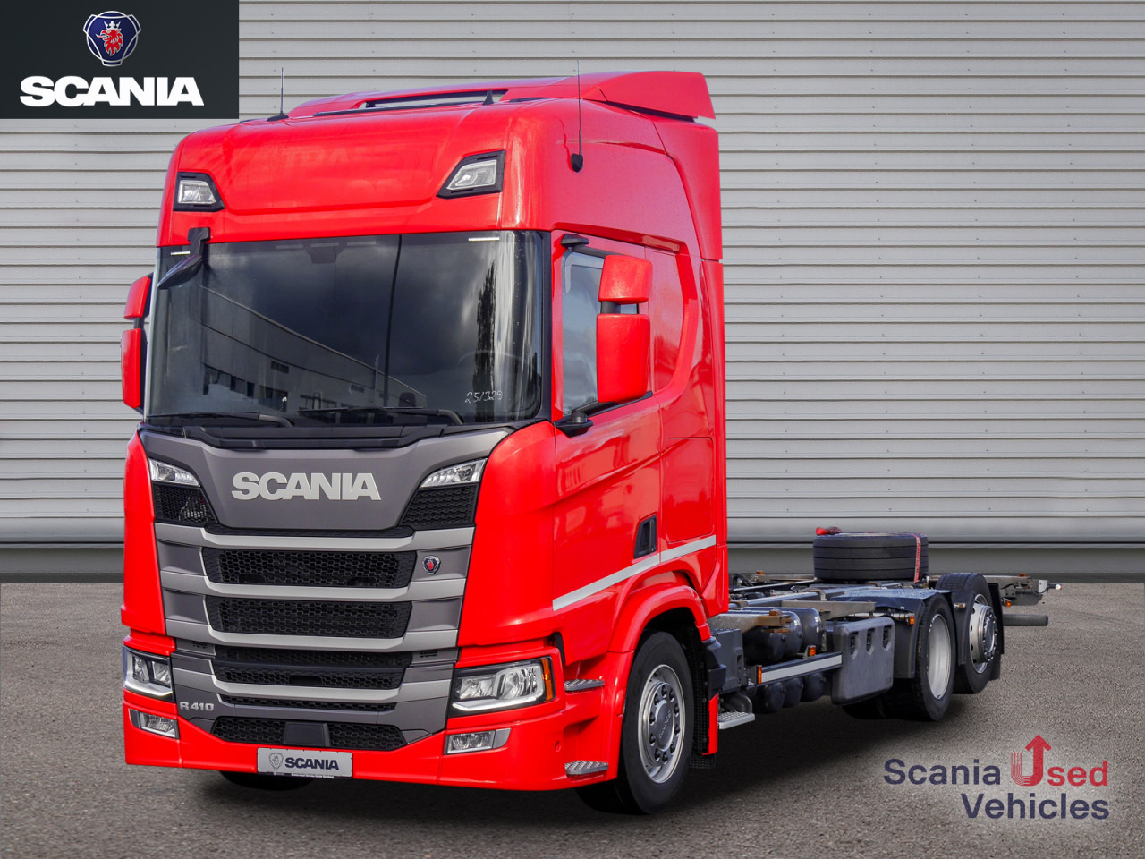 SCANIA R 410 B6x2*4LB Jumbo, Lenkachse, Standklima - Container transporter/ Swap body truck: picture 1 SCANIA R 410 B6x2*4LB Jumbo, Lenkachse, Standklima - Container transporter/ Swap body truck: picture 1