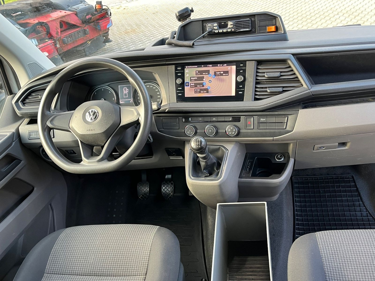 Curtain side van, Combi van Volkswagen T6.1 DOKA Pritsche 4x4 Sperre Standheizung: picture 11