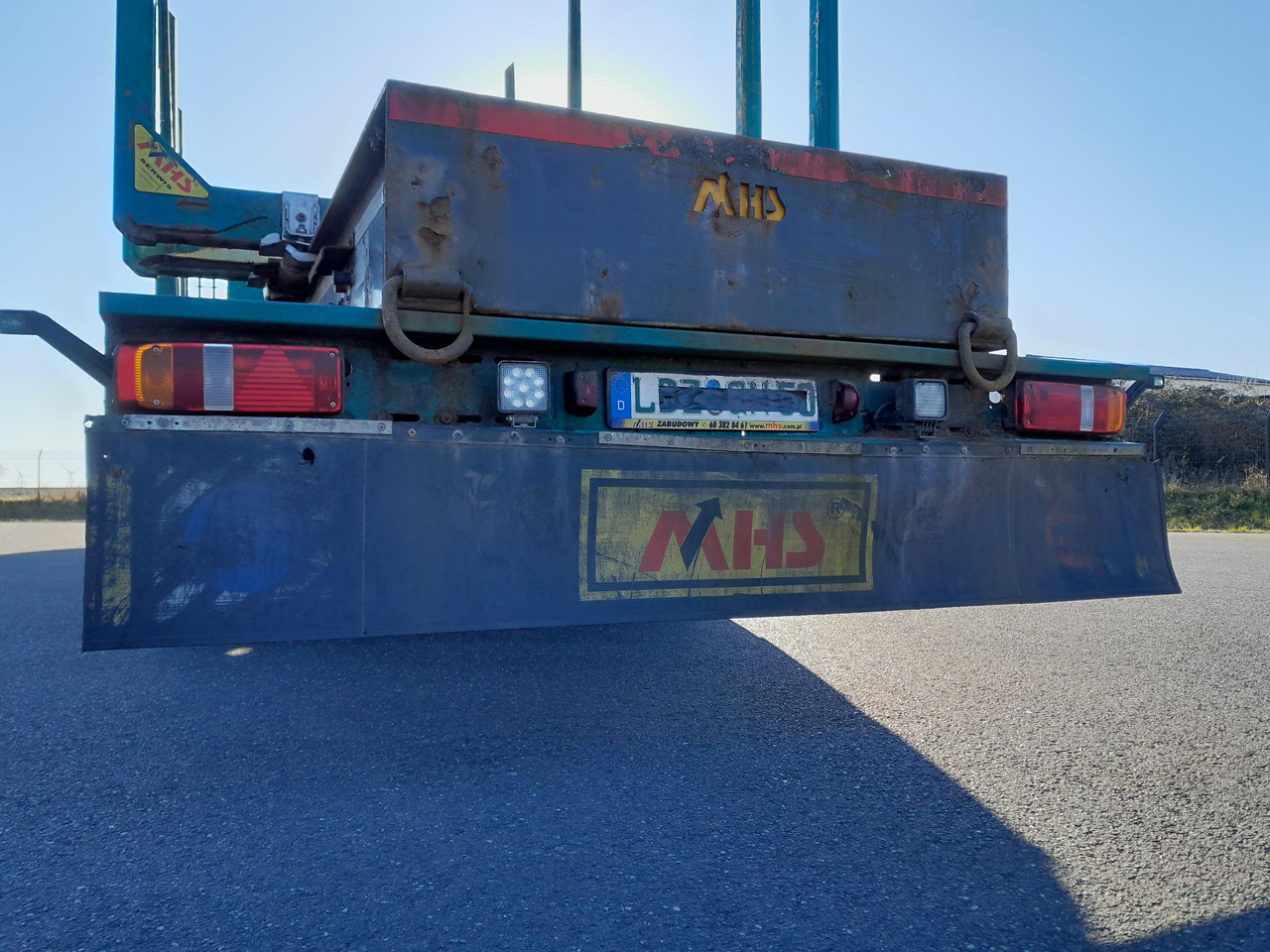 Timber semi-trailer for transportation of timber SOMMER holz: picture 9