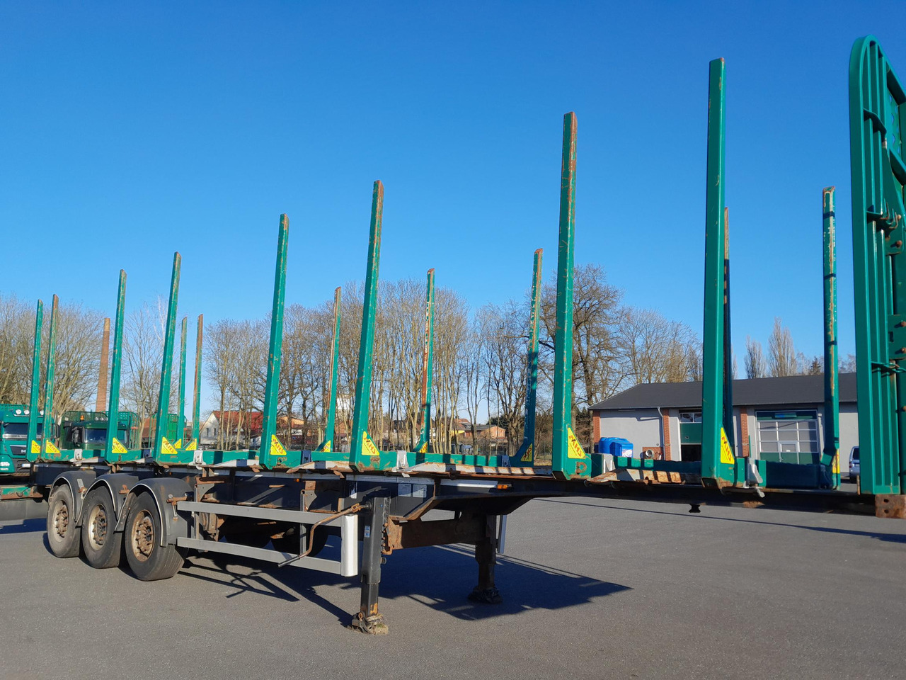 Timber semi-trailer for transportation of timber SOMMER holz: picture 14