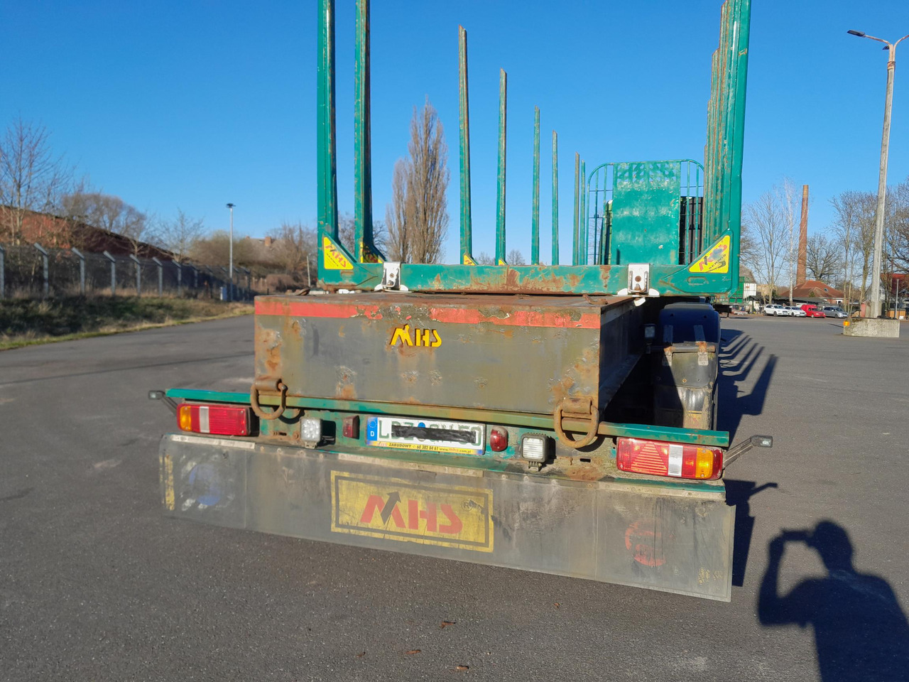 Timber semi-trailer for transportation of timber SOMMER holz: picture 8