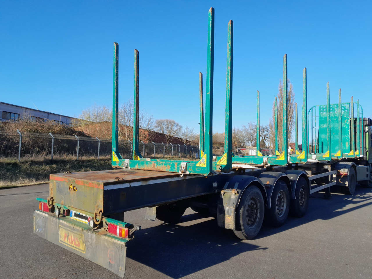 Timber semi-trailer for transportation of timber SOMMER holz: picture 28