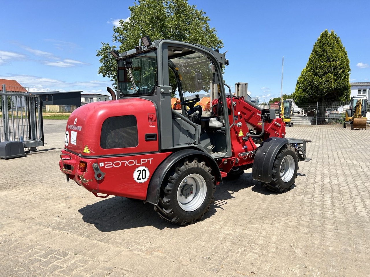 Weidemann 2070LPT-Tele 75 PS-2900 Stunden - Compact loader: picture 2 Weidemann 2070LPT-Tele 75 PS-2900 Stunden - Compact loader: picture 2