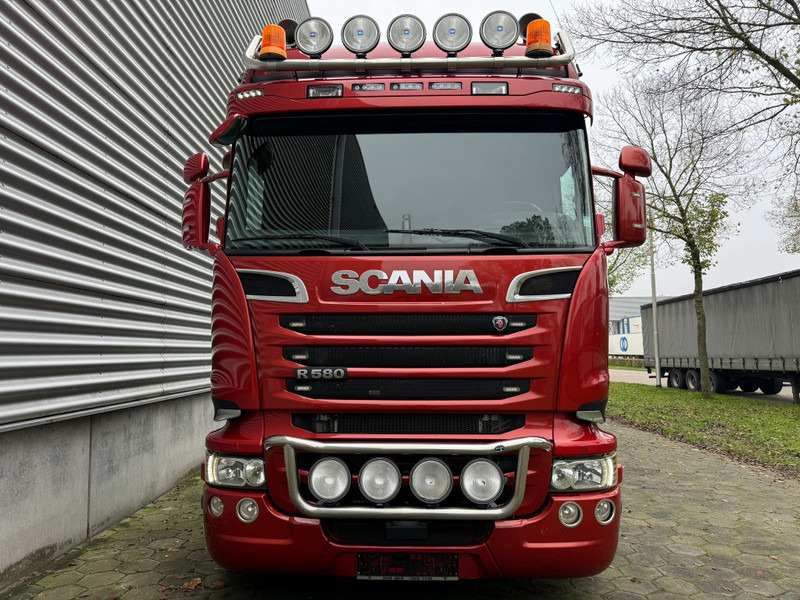 Scania R 580 Highline / 6X2 / Hooksystem / Retarder / Full Air / V8 / Belgium Truck - Hook lift truck: picture 5 Scania R 580 Highline / 6X2 / Hooksystem / Retarder / Full Air / V8 / Belgium Truck - Hook lift truck: picture 5