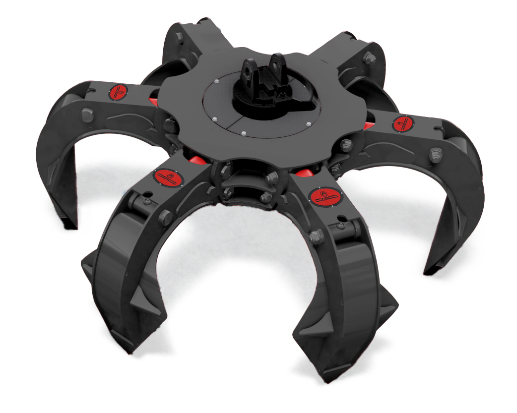 DEMOQ PC300 Hydraulic Polyp -grab - Grapple for Construction machinery: picture 2 DEMOQ PC300 Hydraulic Polyp -grab - Grapple for Construction machinery: picture 2