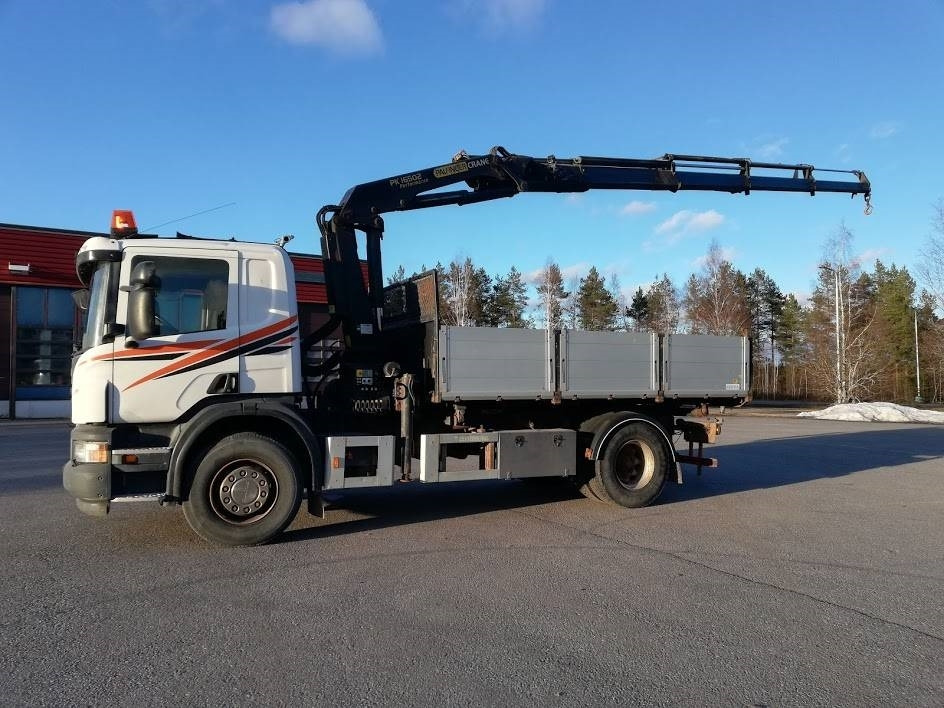 Scania P340 Palfinger PK16502-4+kippi aj.236 tkm - Crane truck: picture 1 Scania P340 Palfinger PK16502-4+kippi aj.236 tkm - Crane truck: picture 1