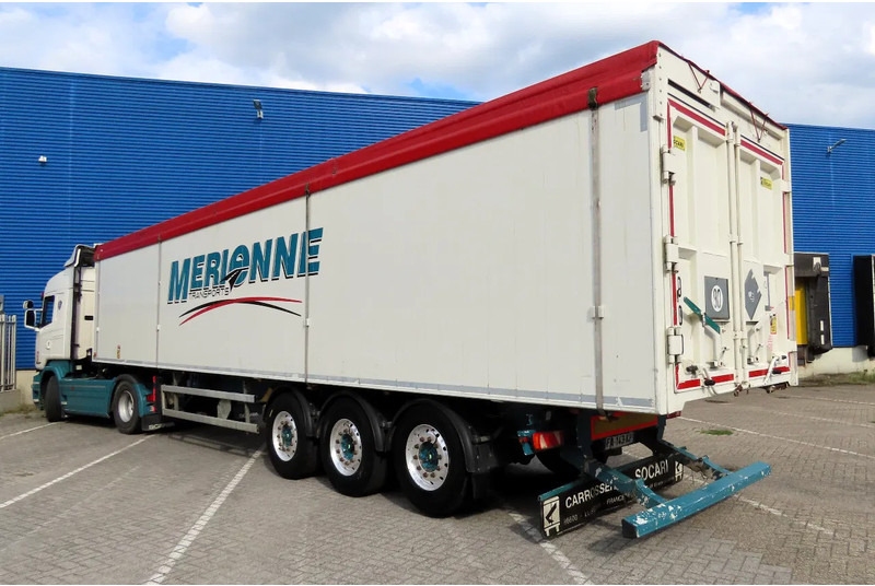 Socari 70 m3 left side opens, self pump tyres, etc - Curtainsider semi-trailer: picture 2 Socari 70 m3 left side opens, self pump tyres, etc - Curtainsider semi-trailer: picture 2