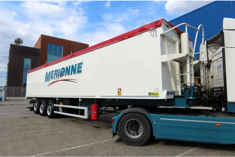 Socari 70 m3 left side opens, self pump tyres, etc - Curtainsider semi-trailer: picture 4 Socari 70 m3 left side opens, self pump tyres, etc - Curtainsider semi-trailer: picture 4