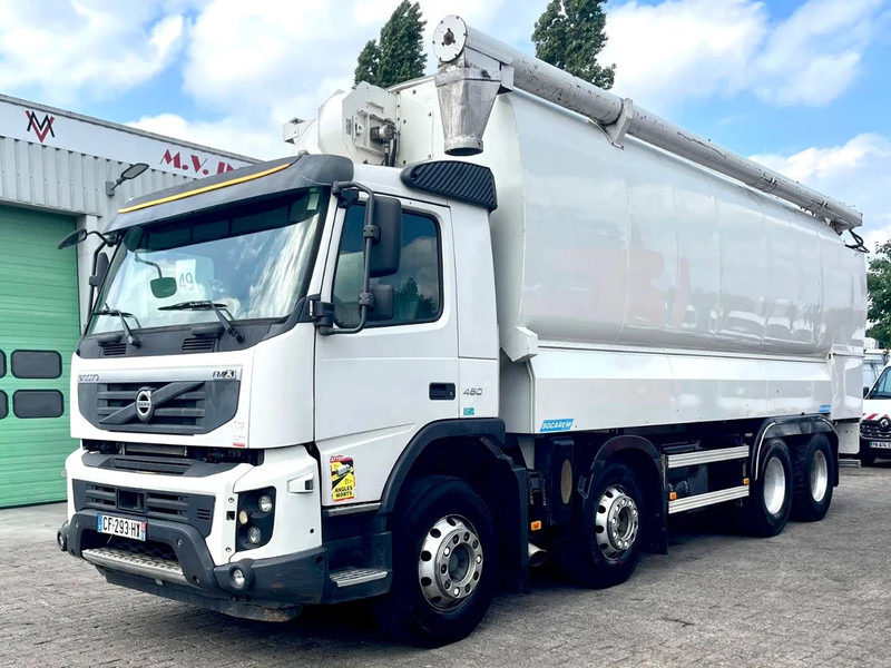 Tank truck Volvo FMX 450 8x4 AUGER, radio control, 7 COMP. Full Volvo Service! . EXCELLENT condition: picture 1