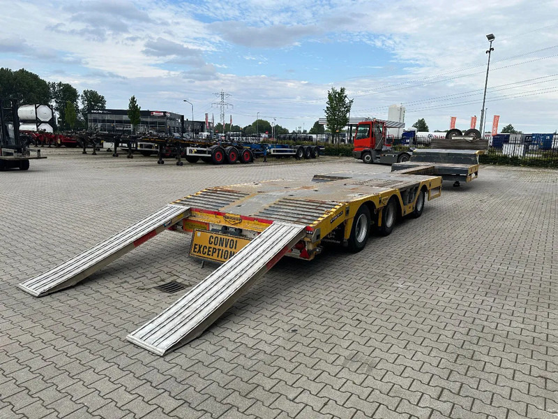 Broshuis E-2190/27 lowloader, wheel well, 4,1m extendable, steering axle - Low loader semi-trailer: picture 4 Broshuis E-2190/27 lowloader, wheel well, 4,1m extendable, steering axle - Low loader semi-trailer: picture 4