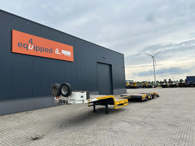 Broshuis E-2190/27 lowloader, wheel well, 4,1m extendable, steering axle - Low loader semi-trailer: picture 3 Broshuis E-2190/27 lowloader, wheel well, 4,1m extendable, steering axle - Low loader semi-trailer: picture 3