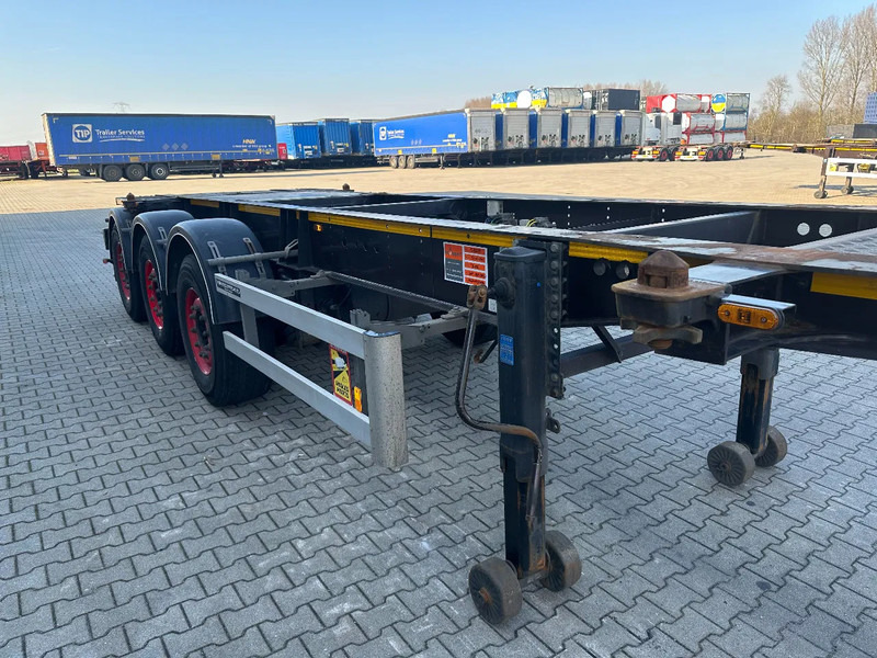 Container transporter/ Swap body semi-trailer Burg 20FT / 20FT SWAP ADR (EX/II, EX/III, FL, AT) Chassis, 3.690kg, SAF INTRADISC, 2x Liftaxle, NL-chassis, APK/ADR: 08-2025: picture 14