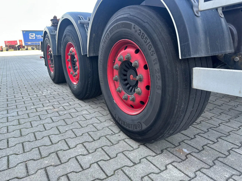 Container transporter/ Swap body semi-trailer Burg 20FT / 20FT SWAP ADR (EX/II, EX/III, FL, AT) Chassis, 3.690kg, SAF INTRADISC, 2x Liftaxle, NL-chassis, APK/ADR: 08-2025: picture 15