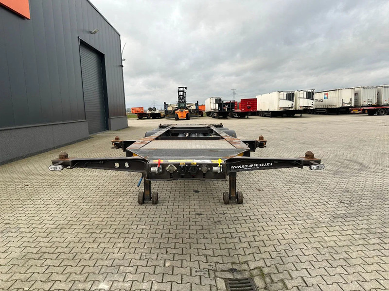 Burg 25X 20FT ADR (EX/II, EX/III, FL, AT) Chassis, Empty weight : 3.690kg, SAF INTRADISC, 2x Liftaxle, NL-chassis - Container transporter/ Swap body semi-trailer: picture 5 Burg 25X 20FT ADR (EX/II, EX/III, FL, AT) Chassis, Empty weight : 3.690kg, SAF INTRADISC, 2x Liftaxle, NL-chassis - Container transporter/ Swap body semi-trailer: picture 5