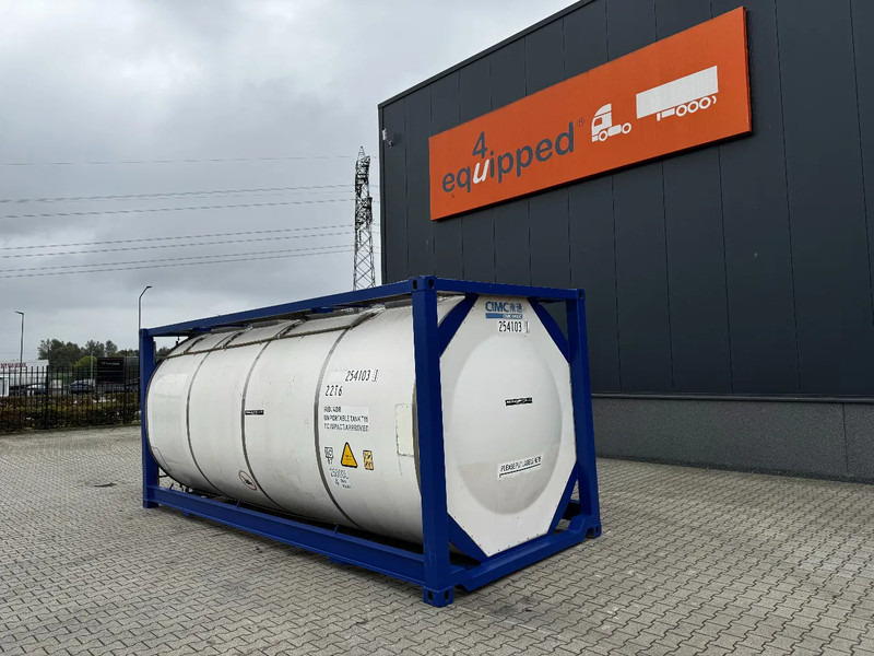 CIMC 20FT ISO, 25.050L / 1-COMP / 3 BAFFELS / T11 / 4 manholes / ADR valid until 04/2027 - Tank container: picture 3 CIMC 20FT ISO, 25.050L / 1-COMP / 3 BAFFELS / T11 / 4 manholes / ADR valid until 04/2027 - Tank container: picture 3