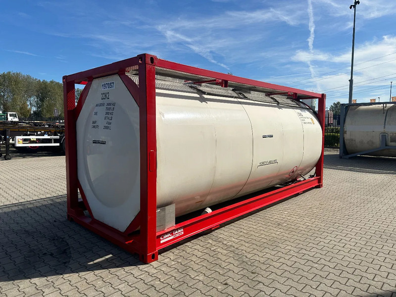 CIMC 20FT ISO, 25.080L/1-COMP/3 BAFFELS/4 covers, 5Y valid until 12/2026 - Storage tank: picture 5 CIMC 20FT ISO, 25.080L/1-COMP/3 BAFFELS/4 covers, 5Y valid until 12/2026 - Storage tank: picture 5