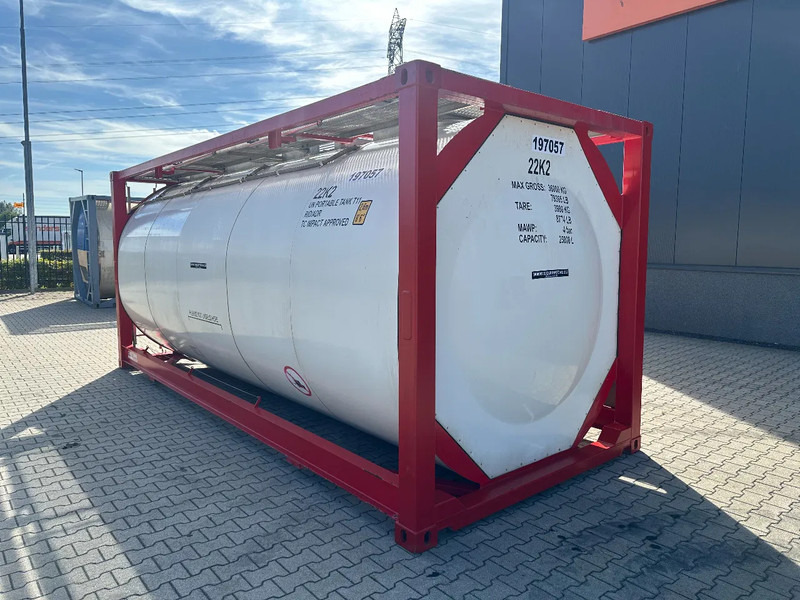 CIMC 20FT ISO, 25.080L/1-COMP/3 BAFFELS/4 covers, 5Y valid until 12/2026 - Storage tank: picture 4 CIMC 20FT ISO, 25.080L/1-COMP/3 BAFFELS/4 covers, 5Y valid until 12/2026 - Storage tank: picture 4