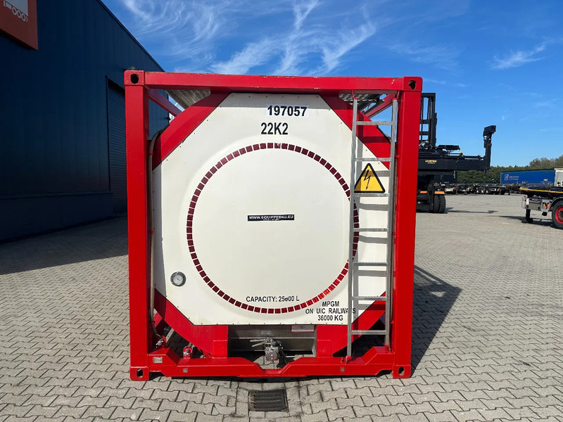 CIMC 20FT ISO, 25.080L/1-COMP/3 BAFFELS/4 covers, 5Y valid until 12/2026 - Storage tank: picture 3 CIMC 20FT ISO, 25.080L/1-COMP/3 BAFFELS/4 covers, 5Y valid until 12/2026 - Storage tank: picture 3