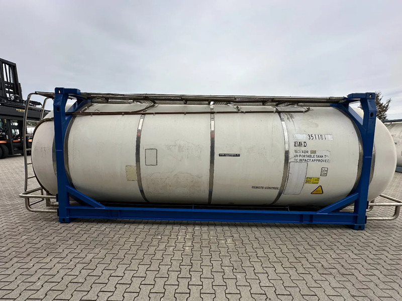 CIMC 20FT SWAP 35.040L, 4 baffles / 5 holes / T11 / 5Y-test valid till 08/2027 - Tank container: picture 3 CIMC 20FT SWAP 35.040L, 4 baffles / 5 holes / T11 / 5Y-test valid till 08/2027 - Tank container: picture 3
