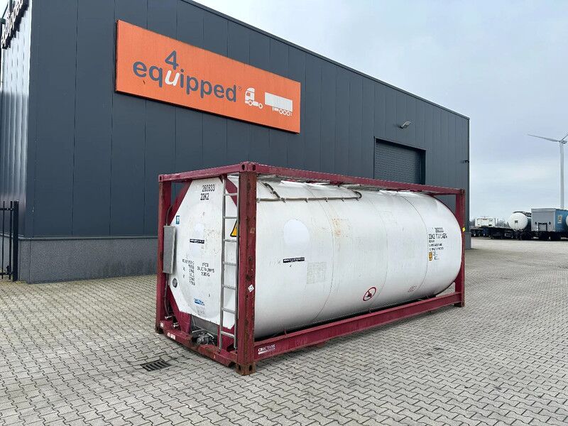 CIMC FOOD 20FT ISO / 25.940L-1-COMP. / L4BN / UN Portable / T11 / 5Y - + CSC test: 04-2028 - Tank container: picture 1 CIMC FOOD 20FT ISO / 25.940L-1-COMP. / L4BN / UN Portable / T11 / 5Y - + CSC test: 04-2028 - Tank container: picture 1