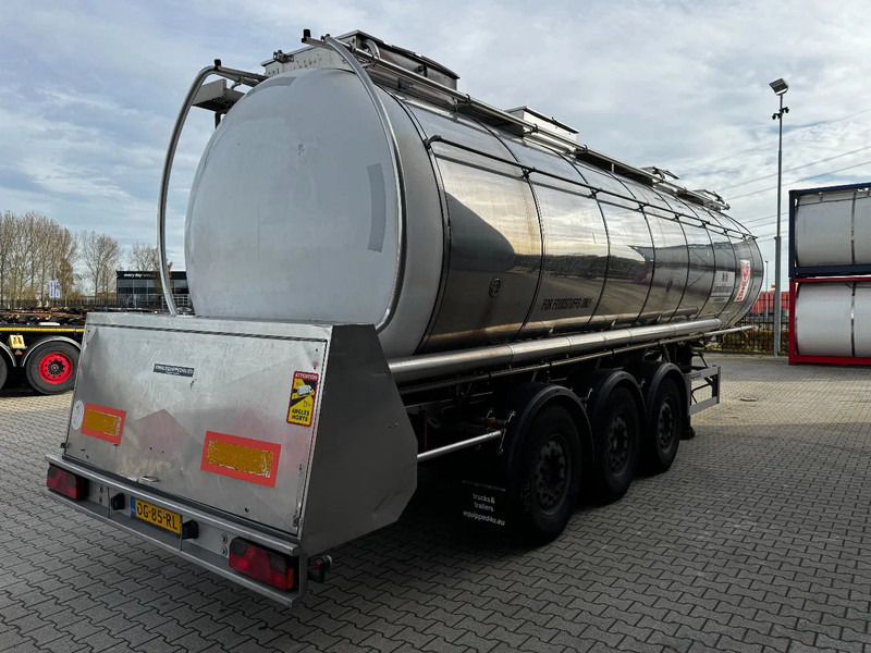 Feldbinder LEBENSMITTEL / LEVENSMIDDELEN FOOD / 33.500L / 3-COMP / PUMPE / INOX / NL-trailer / APK: 10-2026 - Tank semi-trailer: picture 3 Feldbinder LEBENSMITTEL / LEVENSMIDDELEN FOOD / 33.500L / 3-COMP / PUMPE / INOX / NL-trailer / APK: 10-2026 - Tank semi-trailer: picture 3