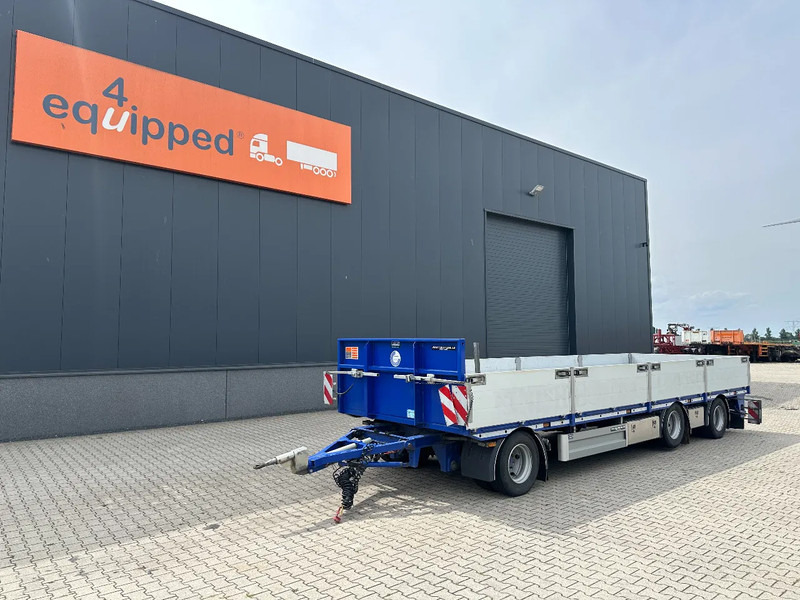 Floor zeer mooie AXD.330 3-assige aanhanger met alu zijborden, rongpotten, liftas, geschoopeerd, NL-aanhanger, APK: 09/2025 - Dropside/ Flatbed trailer: picture 1 Floor zeer mooie AXD.330 3-assige aanhanger met alu zijborden, rongpotten, liftas, geschoopeerd, NL-aanhanger, APK: 09/2025 - Dropside/ Flatbed trailer: picture 1