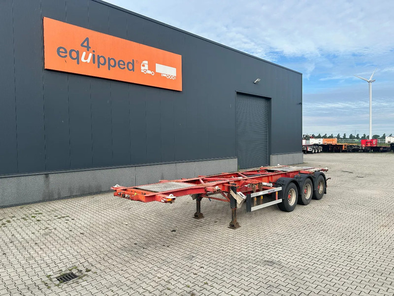 Groenewegen 20FT/30FT, ROR+drum, ALCOA, NL-Chassis, APK: 04/2026 - Container transporter/ Swap body semi-trailer: picture 1 Groenewegen 20FT/30FT, ROR+drum, ALCOA, NL-Chassis, APK: 04/2026 - Container transporter/ Swap body semi-trailer: picture 1