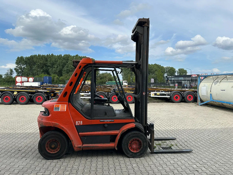 Linde H80D-03 FORKLIFT, 8000KG, duplex, 6 cil. Deutz diesel, 12.200hrs, - Diesel forklift: picture 5 Linde H80D-03 FORKLIFT, 8000KG, duplex, 6 cil. Deutz diesel, 12.200hrs, - Diesel forklift: picture 5