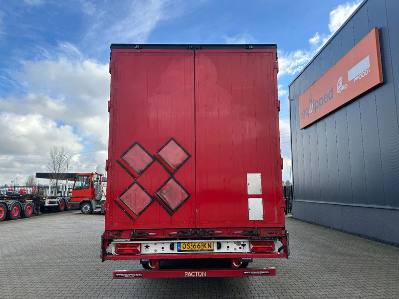 Pacton nieuwe zeilen /alu zijborden + planken / hardhouten vloer / NL-trailer / APK: 09-2026 - Curtainsider semi-trailer: picture 5 Pacton nieuwe zeilen /alu zijborden + planken / hardhouten vloer / NL-trailer / APK: 09-2026 - Curtainsider semi-trailer: picture 5