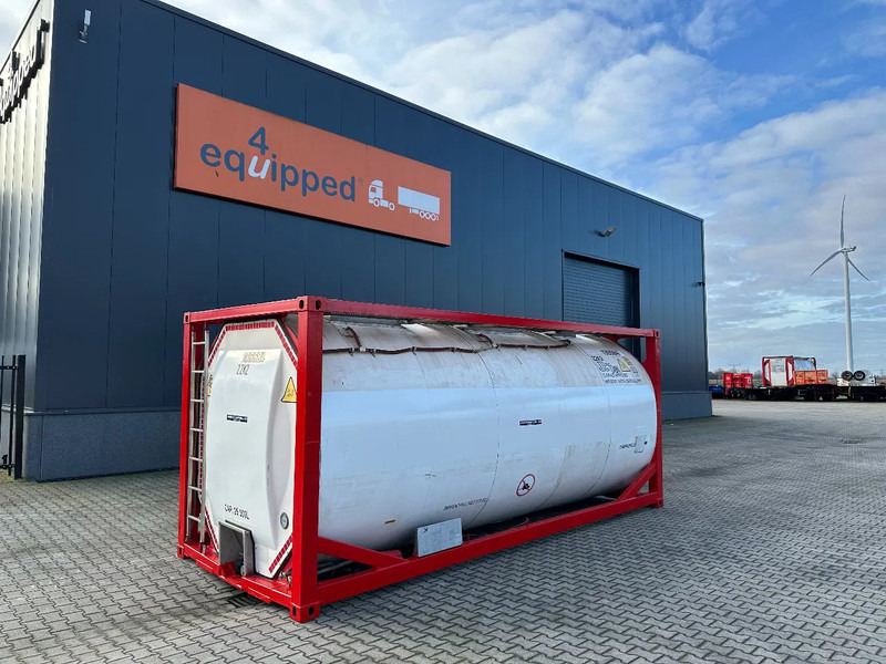 SINGAMAS 20FT ISO, 26.000L/1-COMP/3 BAFFELS/3 manholes, ADR inspectio valid till: 07/2025 - Storage tank: picture 1 SINGAMAS 20FT ISO, 26.000L/1-COMP/3 BAFFELS/3 manholes, ADR inspectio valid till: 07/2025 - Storage tank: picture 1