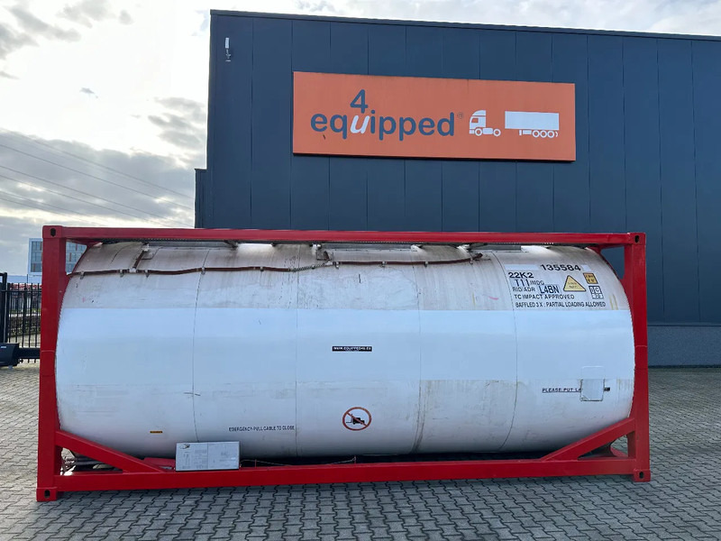 SINGAMAS 20FT ISO, 26.000L/1-COMP/3 BAFFELS/3 manholes, ADR inspectio valid till: 07/2025 - Storage tank: picture 2 SINGAMAS 20FT ISO, 26.000L/1-COMP/3 BAFFELS/3 manholes, ADR inspectio valid till: 07/2025 - Storage tank: picture 2